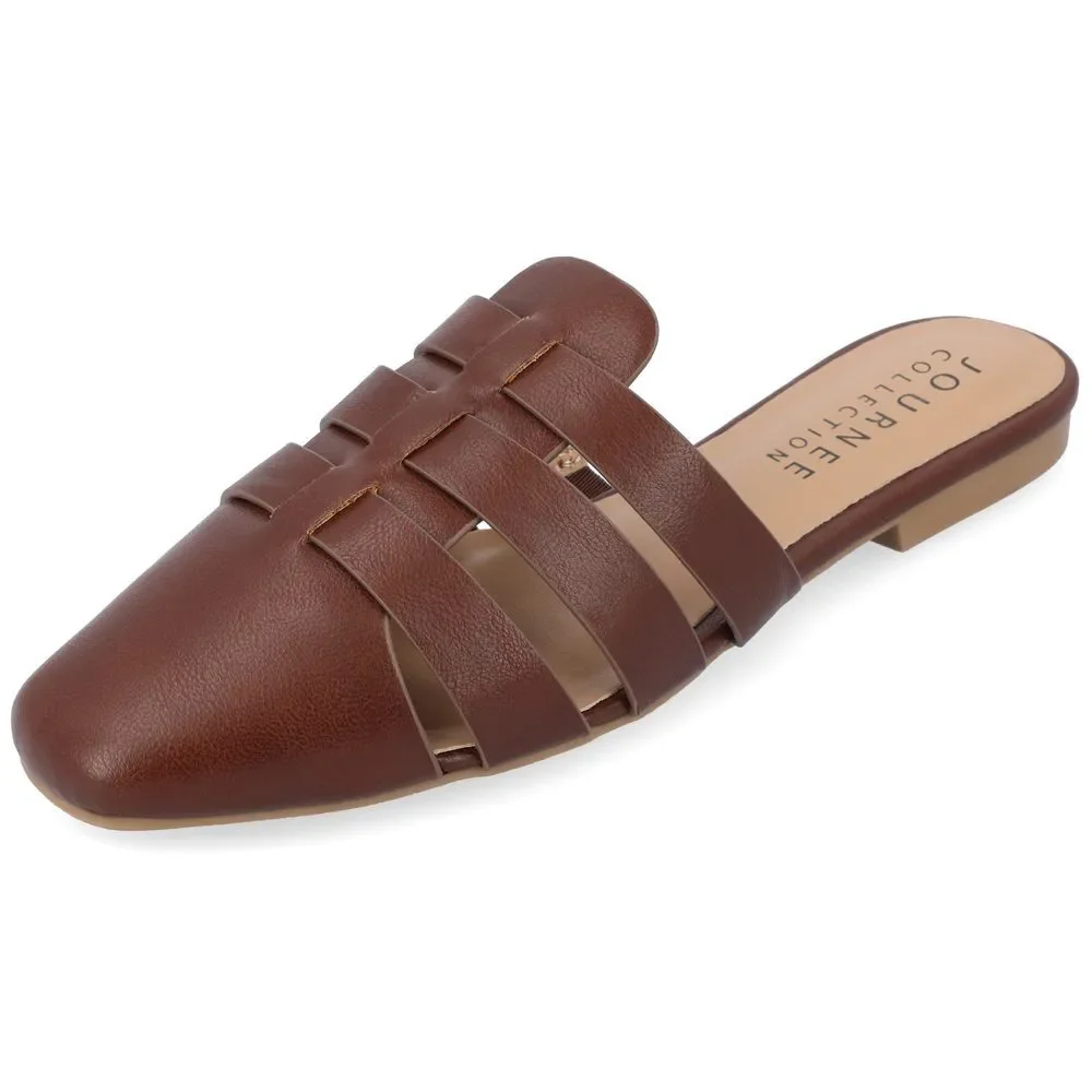 Journee Womens Jazybell Tru Comfort Foam Slip On Sandals